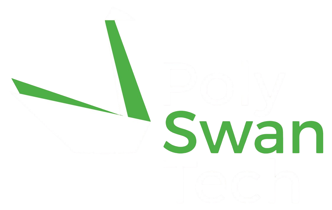 Logo Poly Swan Tech